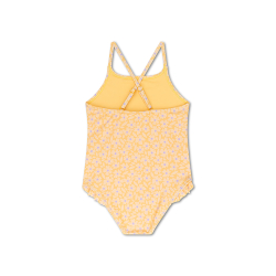 Swim Essentials - Badedragt pige str. 74-80 - Florish Yellow