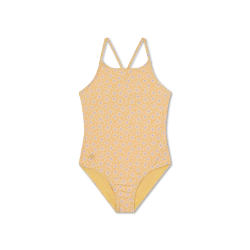 Swim Essentials - Badedragt pige str. 122-128 - Florish Yellow