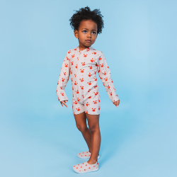 Swim Essentials - Langærmet badedragt dreng str. 74-80 - Oh Crab