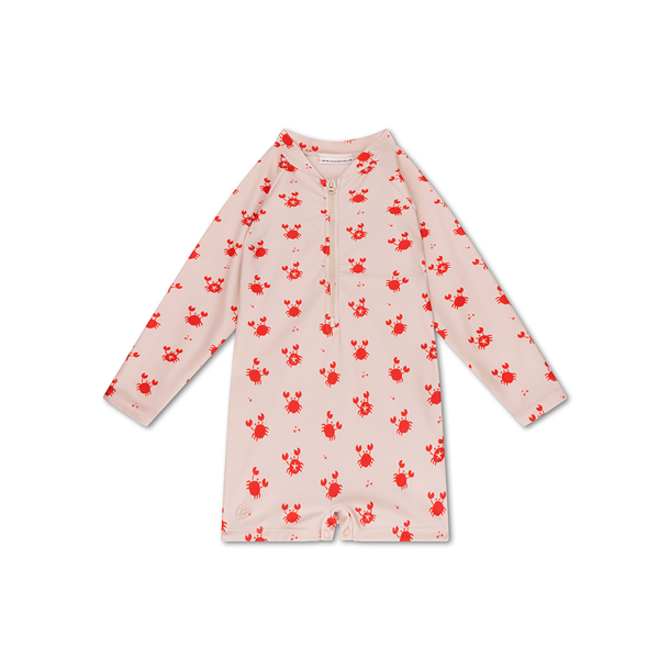 Swim Essentials - Langærmet badedragt dreng str. 74-80 - Oh Crab