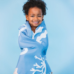 Swim Essentials - Strandhåndklæde 135 cm - Coral Bliss