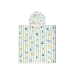 Swim Essentials - Poncho 55 cm muslin - Bluey