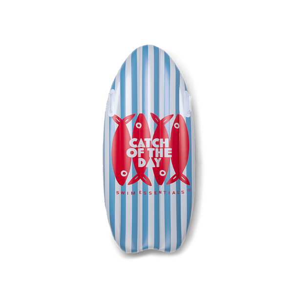 Swim Essentials - Bademadras 120 cm med håndtag - Catch of the Day Surfboard