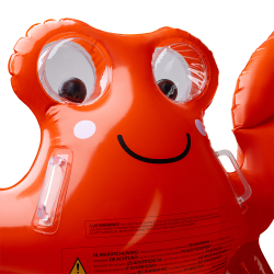 Swim Essentials - Badeflyder 190 cm med håndtag - Lenny the Lobster