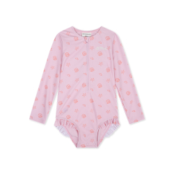 Swim Essentials - Badedragt pige str. 74-80 - Shell Tastic