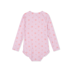 Swim Essentials - Badedragt pige str. 98-104 - Shell Tastic