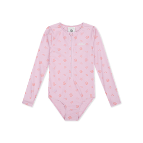 Swim Essentials - Badedragt pige str. 110-116 - Shell Tastic