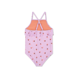 Swim Essentials - Badedragt pige str. 74-80 - Strawberry Fields