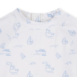 Swim Essentials - Langærmet UV T-shirt str. 110-116 - Seas the Day