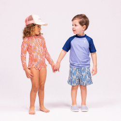 Swim Essentials - Badesko str. 24 - Lobster Ray Blue