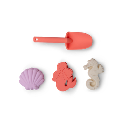 Swim Essentials - Sandsæt 5 dele silikone - Shell Tastic