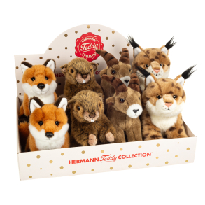 Teddy Hermann - Alpedyr 16 cm - assorterede