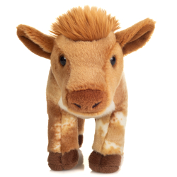 Teddy Hermann - Ko 22 cm - broget