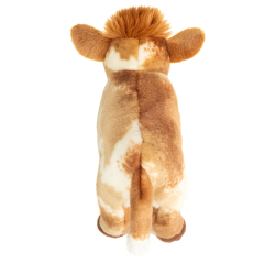 Teddy Hermann - Ko 22 cm - broget