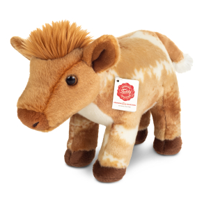 Teddy Hermann - Ko 22 cm - broget