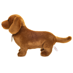 Teddy Hermann - Stående gravhund 32 cm