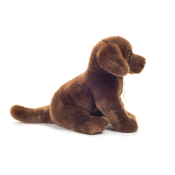 Teddy Hermann - Siddende Labrador brun 25 cm