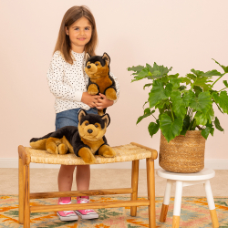 Teddy Hermann - Liggende Schæfer 45 cm