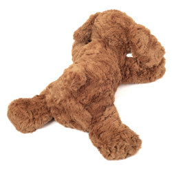 Teddy Hermann - Liggende hund brun 30 cm