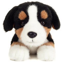 Teddy Hermann - Liggende Berner Sennen 32 cm