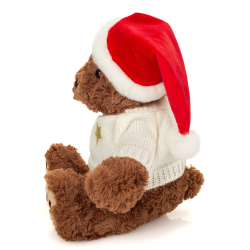 Teddy Hermann - Julebamse med sweater 30 cm