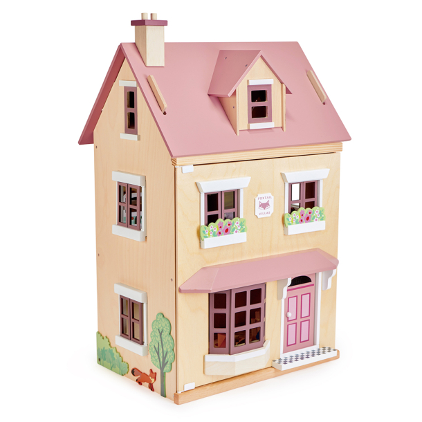 Dollhouse with Furniture - Foxtail Villa