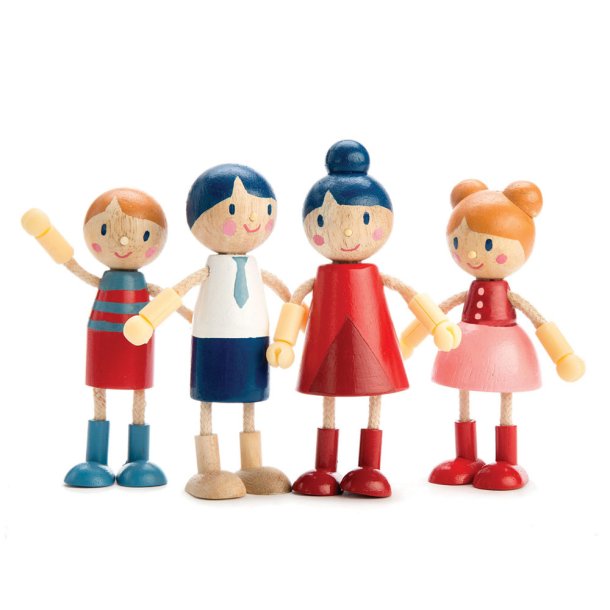 Dollhouse Figures -  Family