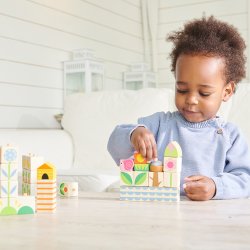 Tender Leaf - Byggeklodser af tr&#230; - Havetema