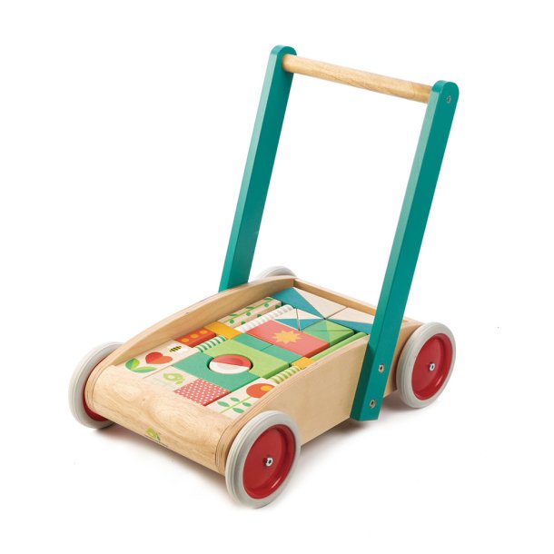 Walker with Wooden Blocks