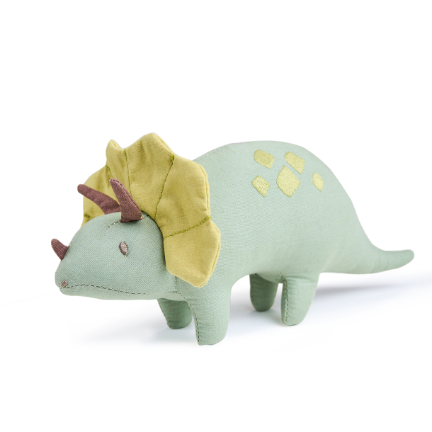 Soft Toy Dinosaur - Trike the Triceratops 24 cm