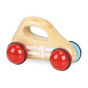 Vilac - Babybil med håndtag - Natur