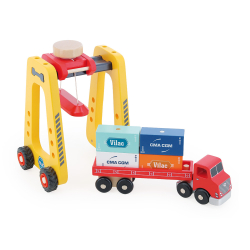 Vilac - Containerkran og lastbil