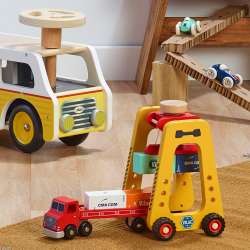 Vilac - Containerkran og lastbil