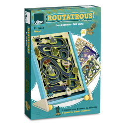 Vilac - Labyrintspil med 3 plader