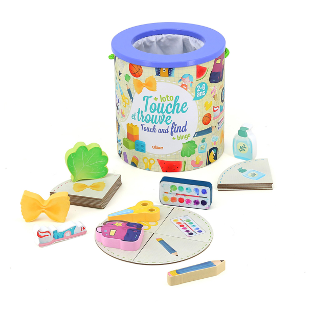 Vilac - Føl &amp; Find spil - Hjemmet
