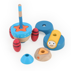 Vilac - Stableleg - Rumraket 9 dele