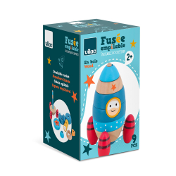 Vilac - Stableleg - Rumraket 9 dele