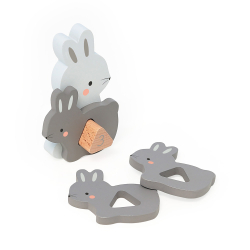 Vilac - Pusleklodser 20 dele - Dyreunger