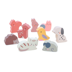 Vilac - Trædyr med lyd 9 stk