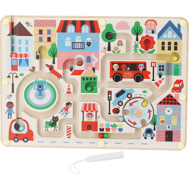 Magnetic Maze - My Little Town by Ingela P Arrhenius