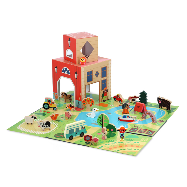 Vilac - Fold-ud legesæt - På landet