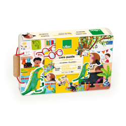 Vilac - Puslespilbog 52 brk - Aktiviteter