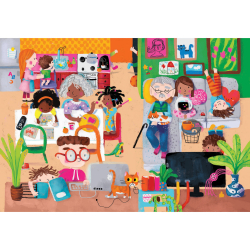 Vilac - Puslespilbog 52 brk - Aktiviteter