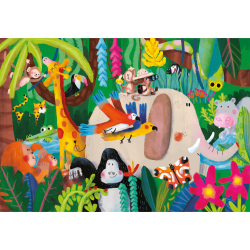 Vilac - Puslespilbog 52 brk - På eventyr