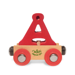 Vilac - Togvogn med bogstav Å