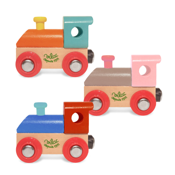 Locomotive for train letters