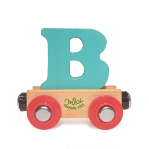 Vilac - Togvogn med bogstav B
