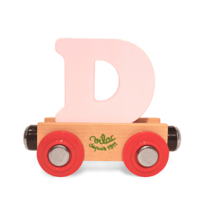Vilac - Togvogn med bogstav D