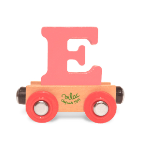 Vilac - Togvogn med bogstav E