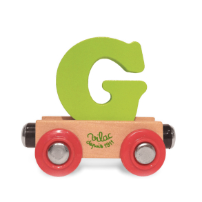 Vilac - Togvogn med bogstav G